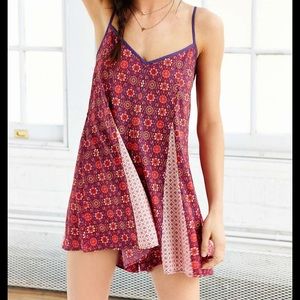 Urban outfitters BOG collective print romper